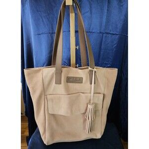 M.I.L.A - Made In Los Angeles, Luxury  Suede Tote Bag / Purse, Large, MSRP $475